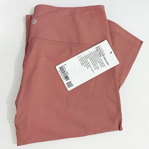 NWT Lululemon [8] Groove SHR Split-Hem Flare Nulu Pant Briar Rose LW5EVCS [$118] - Picture 7 of 16